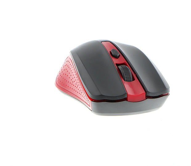 Mouse Inalámbrico | Xtech XTM-310 | 1600dpi | Rojo-Negro | CTE-MOU-02