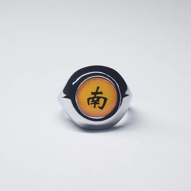 Anillo de Organización Akatsuki / Naruto | 10 Estilos | Plateado | CZG-ANI-01