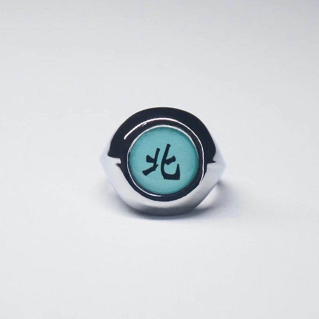 Anillo de Organización Akatsuki / Naruto | 10 Estilos | Plateado | CZG-ANI-01