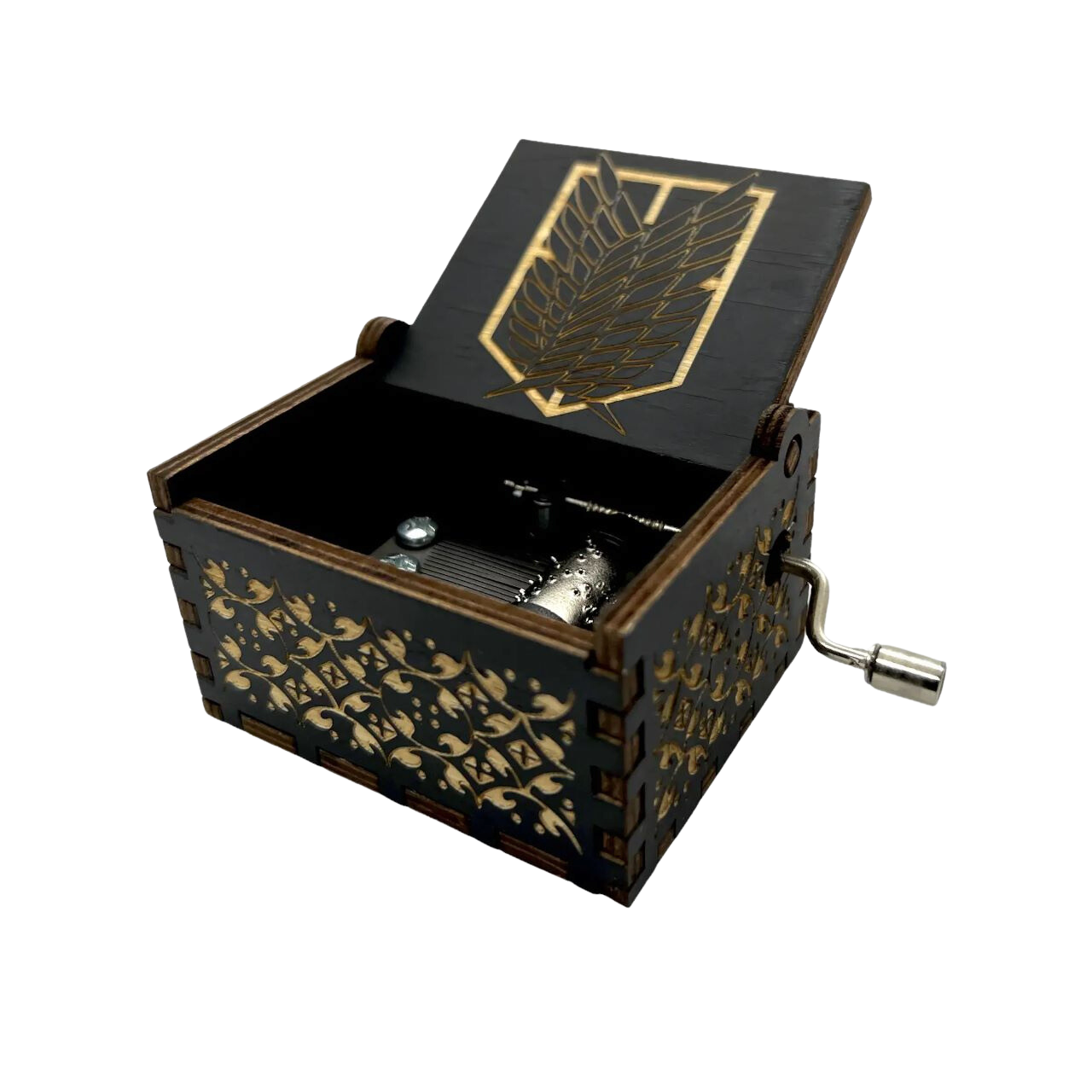 Caja Musical | Attack On Titan / Shingeki No Kyojin | Negro | CZG-CJM-02