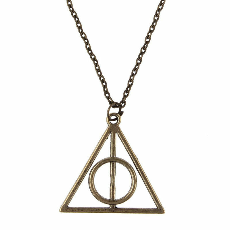 Collar - Las Reliquias de la Muerte | Harry Potter | Dorado / Plateado / Bronce | CZG-COL-11