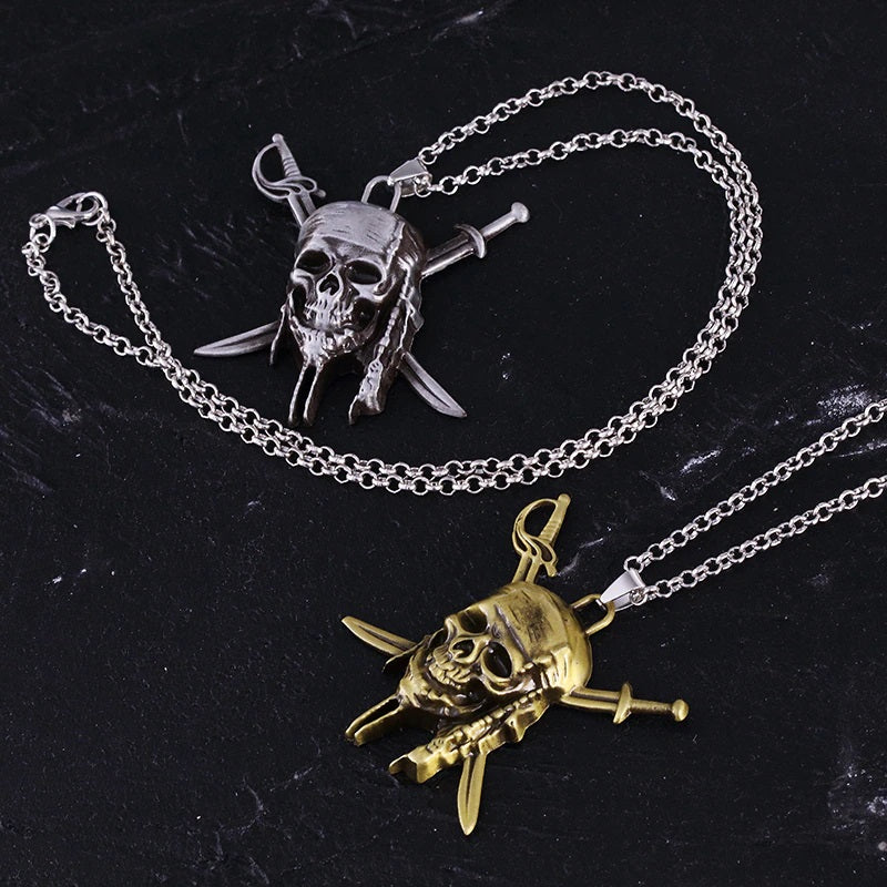 Collar | Piratas del Caribe | Plateado / Dorado | CZG-COL-15