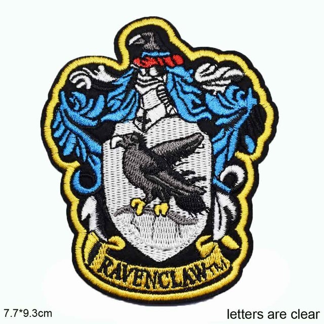Parche / Escudete / Insignia de Harry Potter | Gryffindor / Slytherin / Hufflepuff / Ravenclaw  / Hogwarts / 9 ¾ | CZG-ESC-01