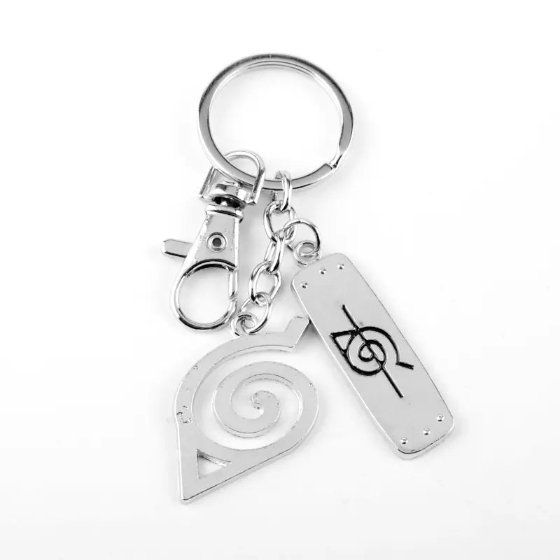 Llavero - Naruto | Aldea de la Hoja / Kunai / Shuriken | 2 Estilos | CZG-LLA-42