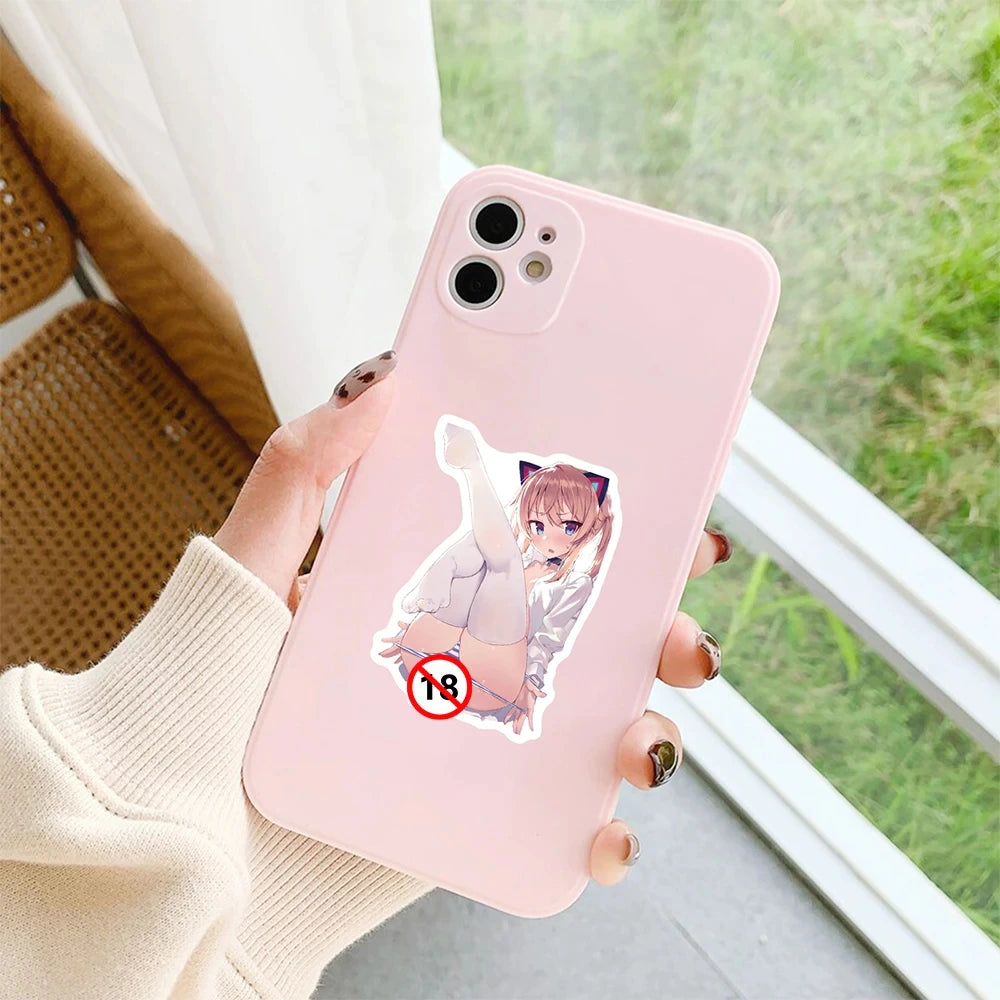 Sticker / Postales de Anime / Hentai | 4 Pack | 4~8cm | CZG-PST-01