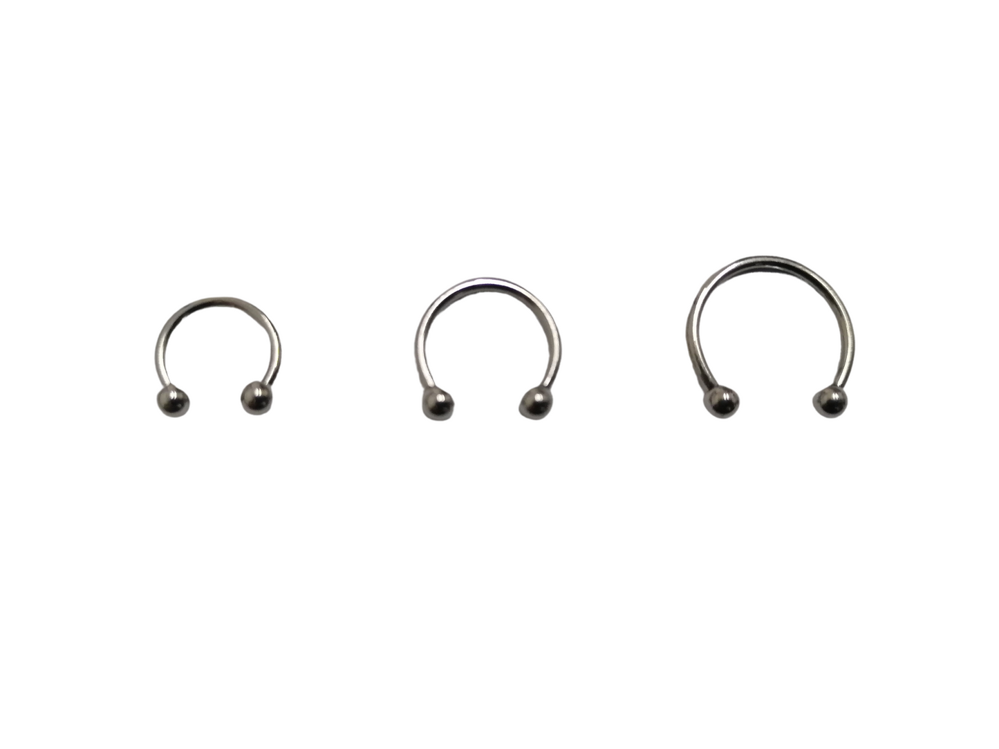 Piercing - Septum | 8mm / 10mm / 12mm | Titanio G23 / ASTM F-136 | CJM-PRC-05