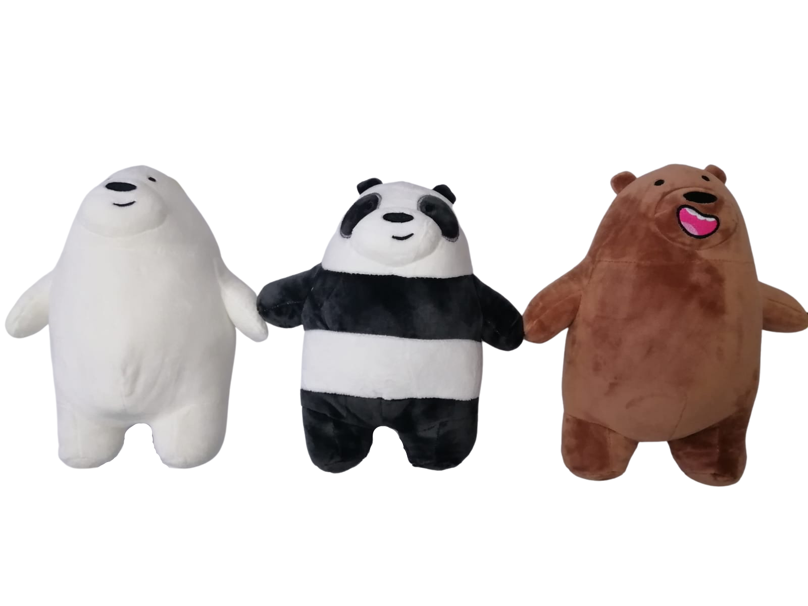 Peluche Escandalosos Pardo Panda Polar 25cm CZG PE 34