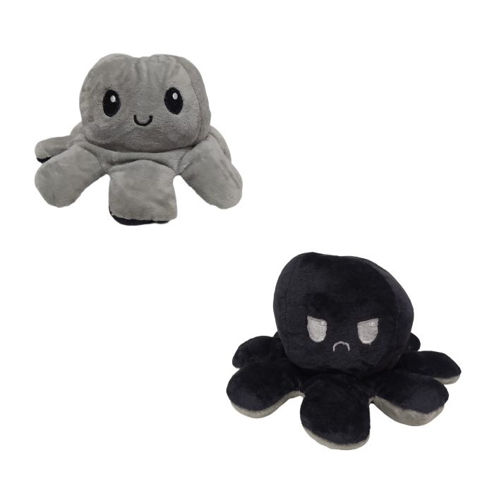 Peluche | Pulpo Reversible | 7 Estilos | 20cm / 10cm | CZG-PE-15