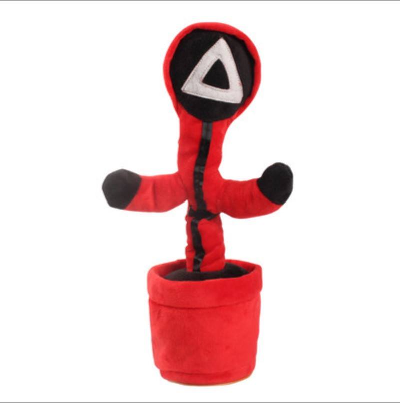 Peluche | Cactus Bailarín Juego del Calamar | 35 cm / 12 cm | CZG-PE-31