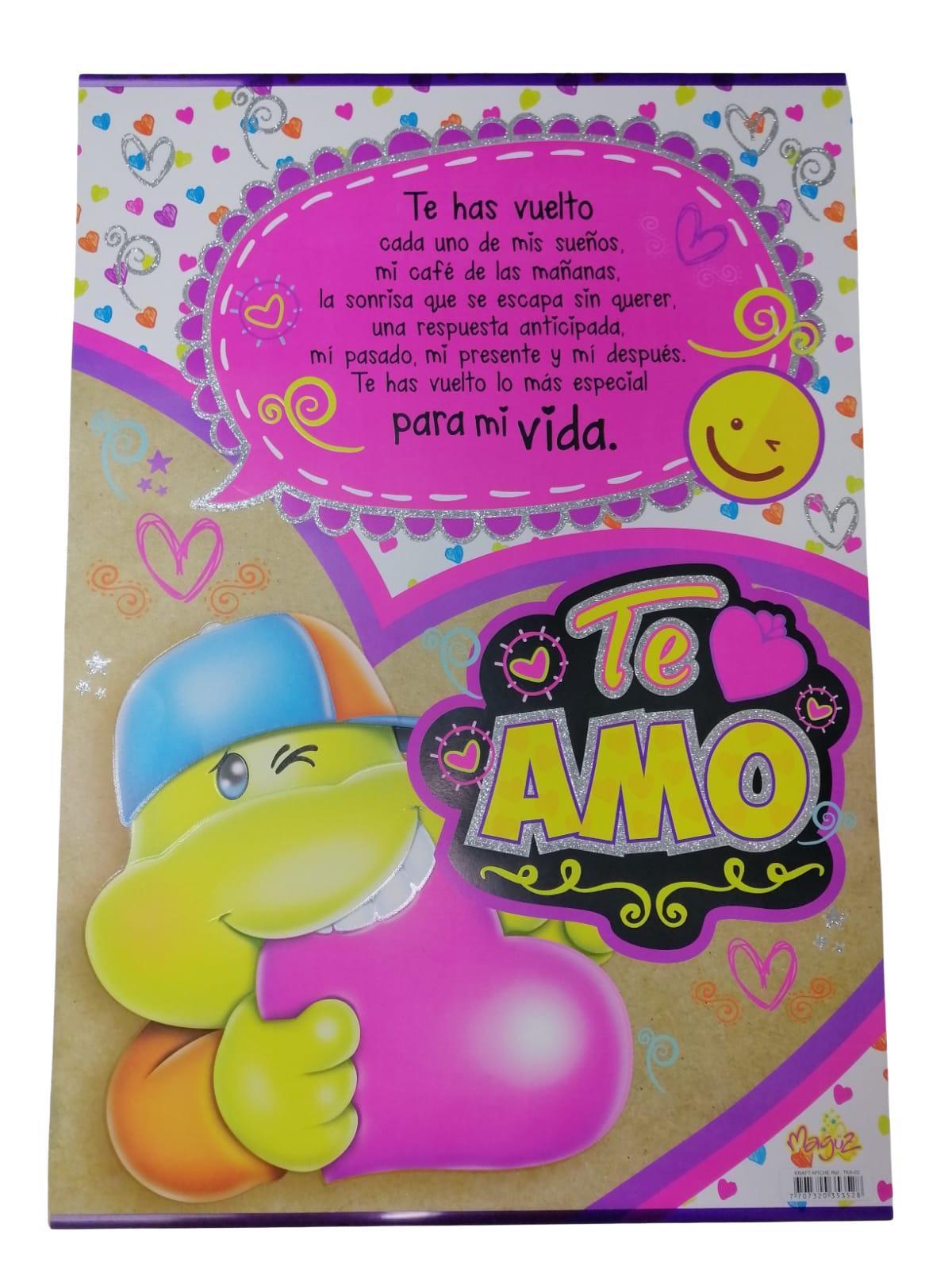 Poster - Amor | Kraft | 2 Estilos | 68cm x 48cm | Pelanas | CZG-POS-02