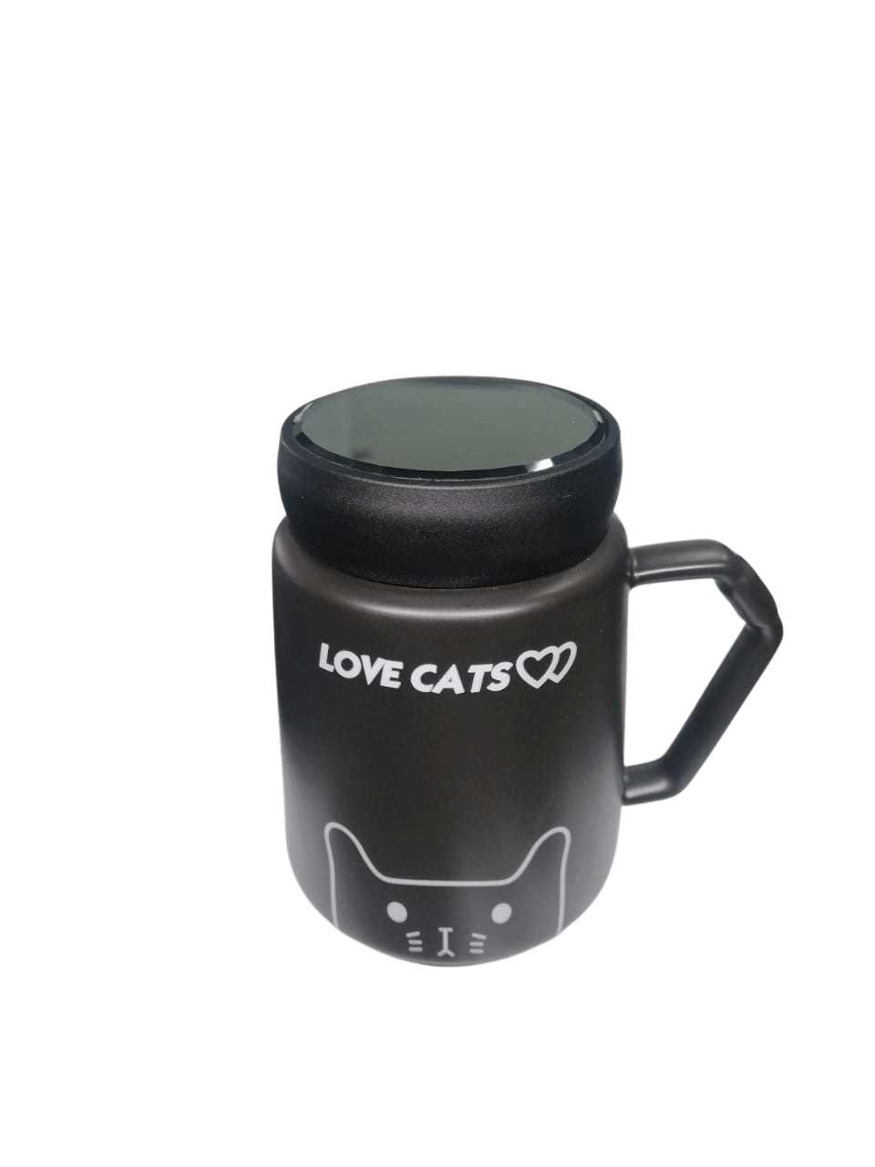 Taza Térmica | Gato | 4 Estilos | Negro-Blanco | CZG-TA-34