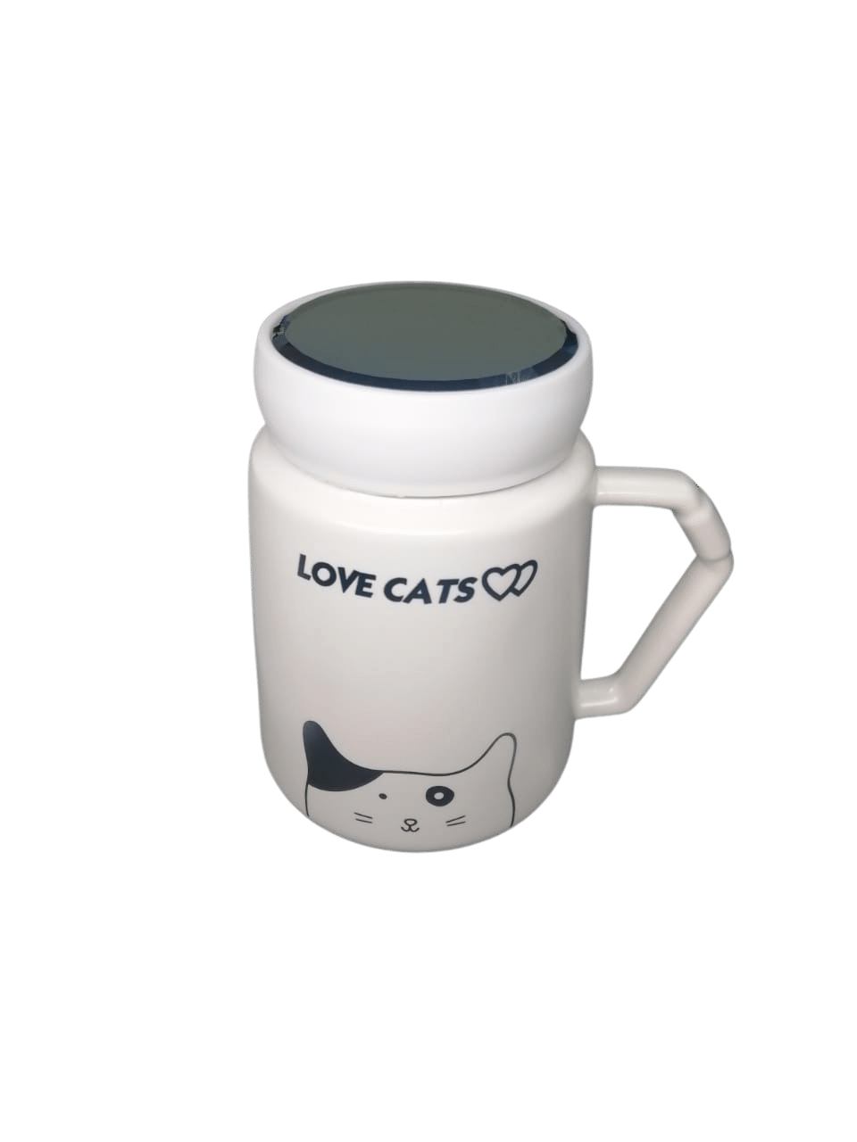Taza Térmica | Gato | 4 Estilos | Negro-Blanco | CZG-TA-34