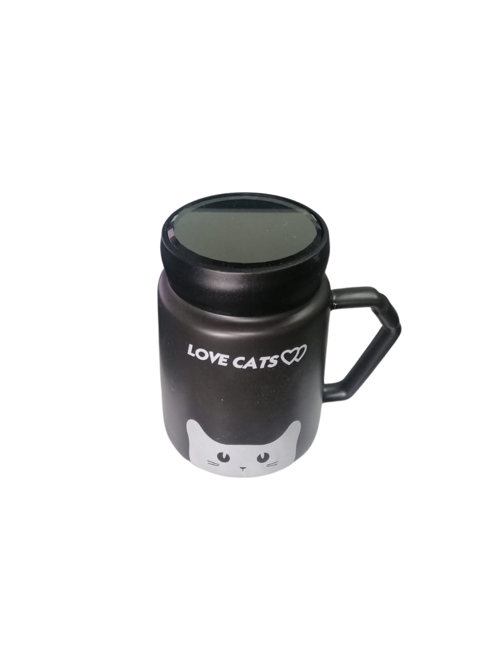 Taza Térmica | Gato | 4 Estilos | Negro-Blanco | CZG-TA-34