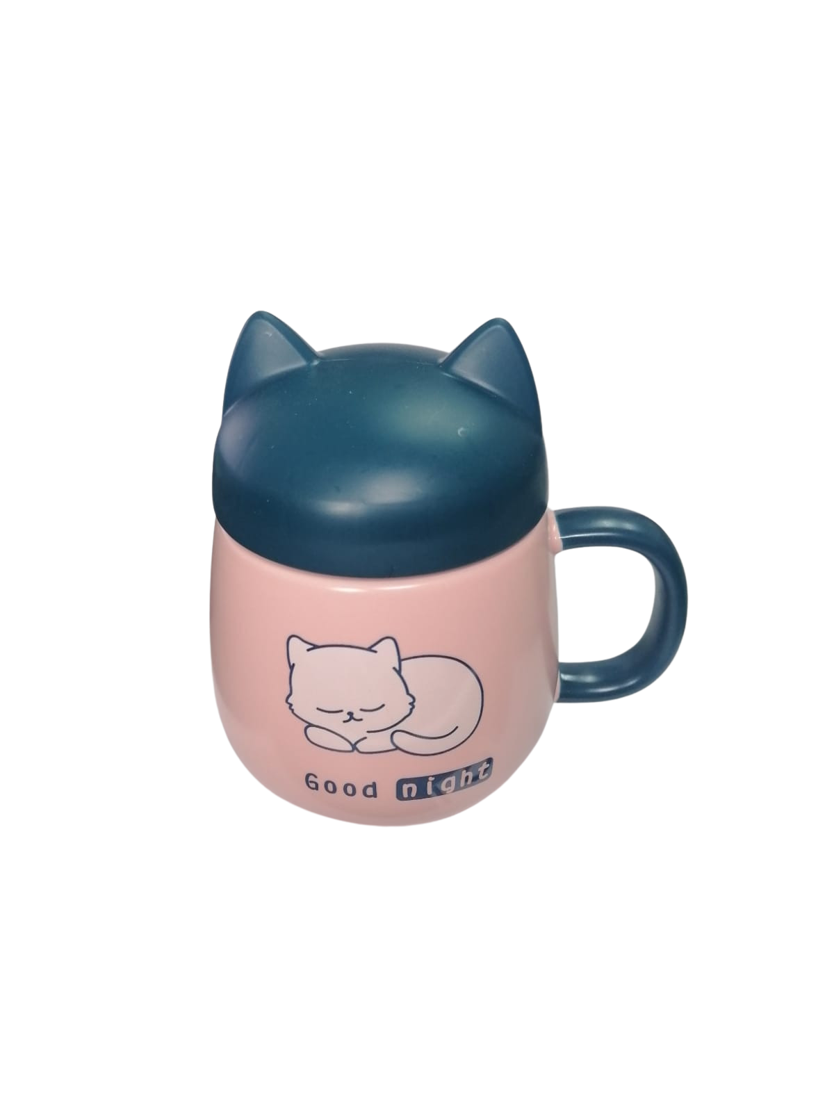 Taza Térmica | Gato | 4 Estilos | Rosado-Verde | CZG-TA-35