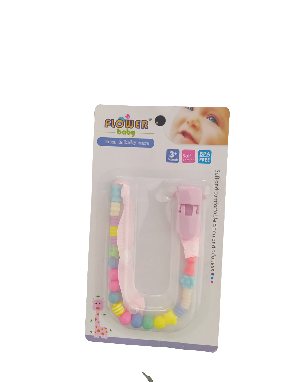 Sujetador de Chupeta | Rosado / Turquesa | CB-SU-01