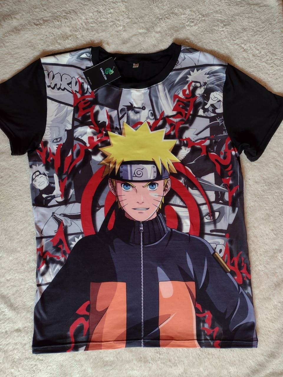 Camiseta Hombre | Naruto | Talla S-M-L | CZG-CAM-01