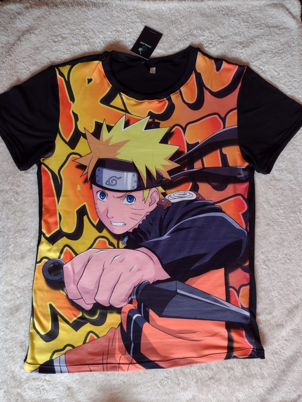 Camiseta Hombre | Naruto | Talla L | CZG-CAM-01