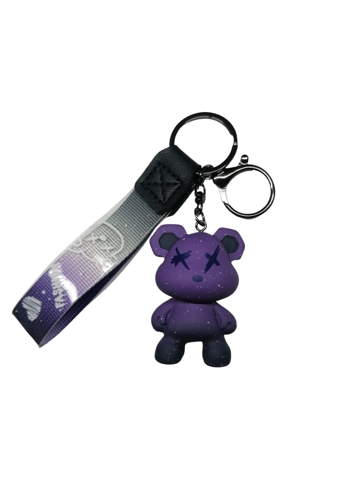 Llavero | Oso | Rosado / Negro / Azul / Morado / Verde | 5 Colores | CZG-LLA-39