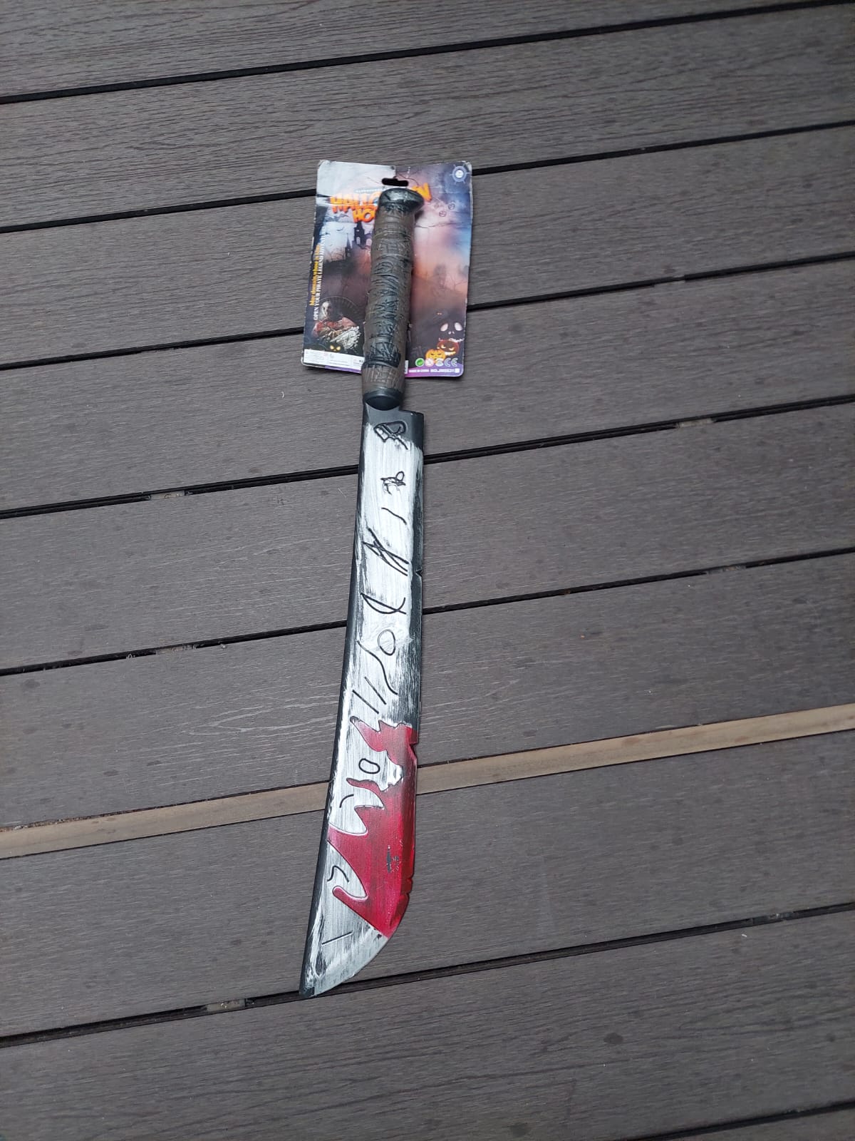 Decoración para Halloween | Llave Inglesa / Espada  | CJU-HALL-01