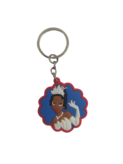 Llaveros | Princesas Disney | Bella / Jasmin / Tiana | 4 Estilos | CZG-LLA-09