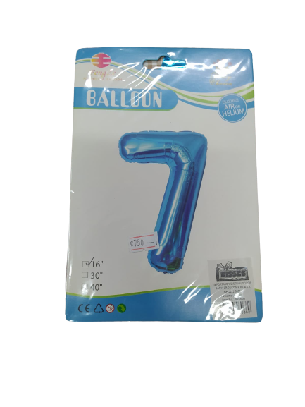 Globos | Números | 16 cm | 10 Estilos | CRE-GLO-01