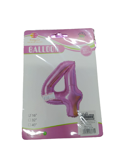 Globos | Números | 16 cm | 10 Estilos | CRE-GLO-01