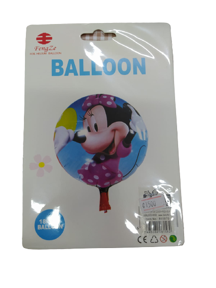 Globos | Mickey Mouse / Minnie Mouse | 2 Estilos | CRE-GLO-02