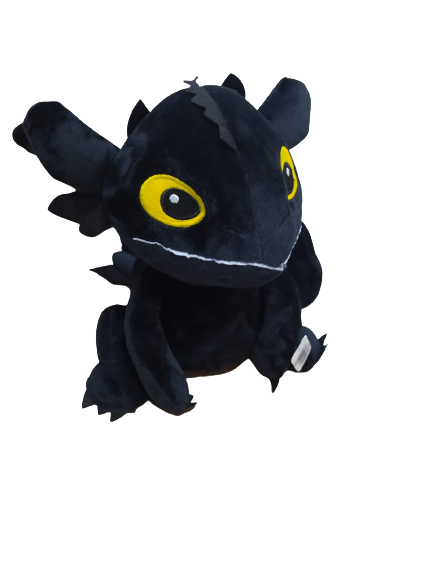 Peluche Entrenando a mi Dragón | Azul / Negro | 40 cm | CZG-PE-26