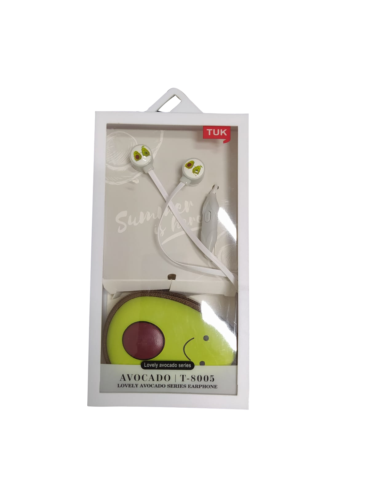 Audífonos con Micrófono Tuk | Aguacate | 120 cm | CTE-AUD-03