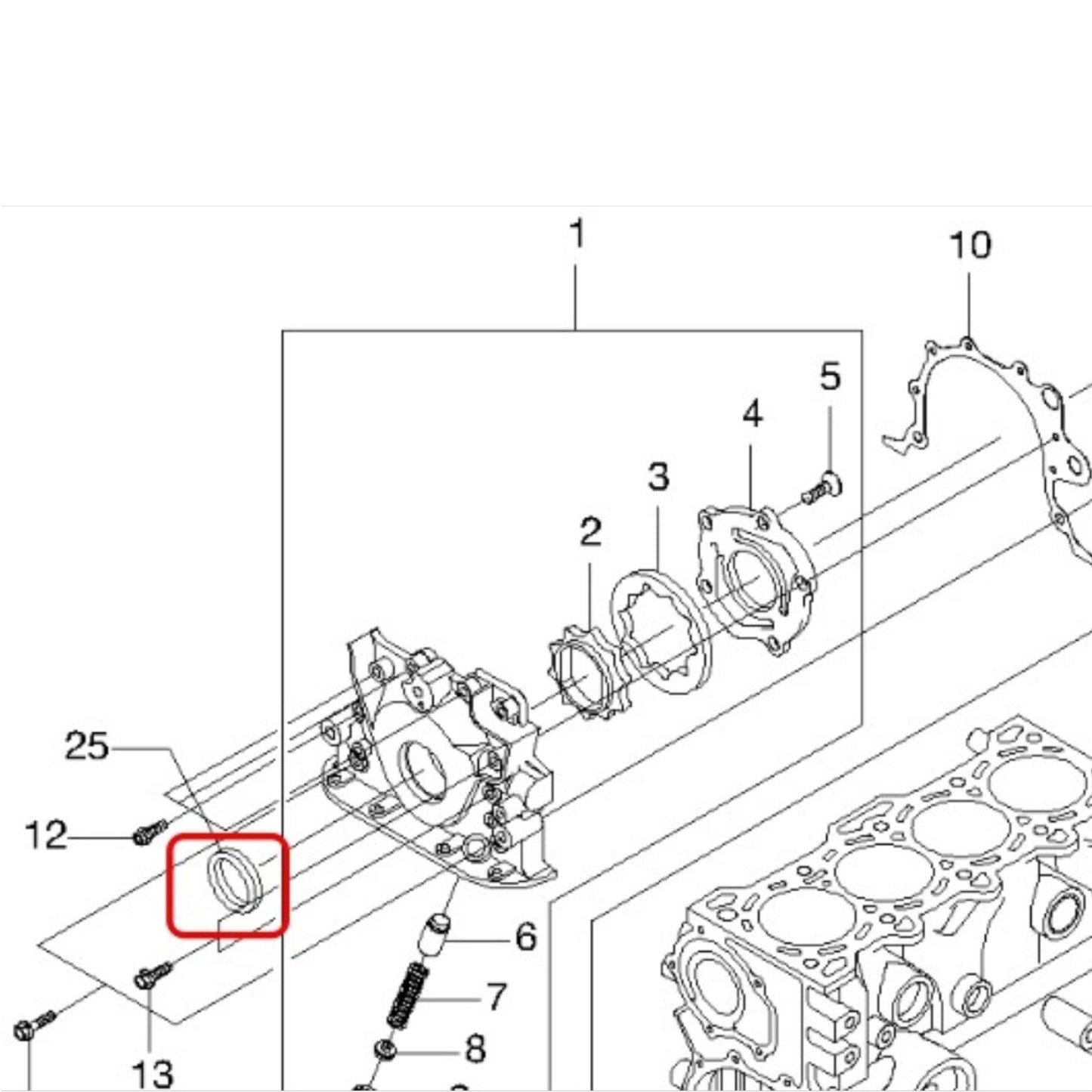 Retenedor / Retén para Carros Chevrolet | Número de Pieza 94535472 | CCA-RET-01
