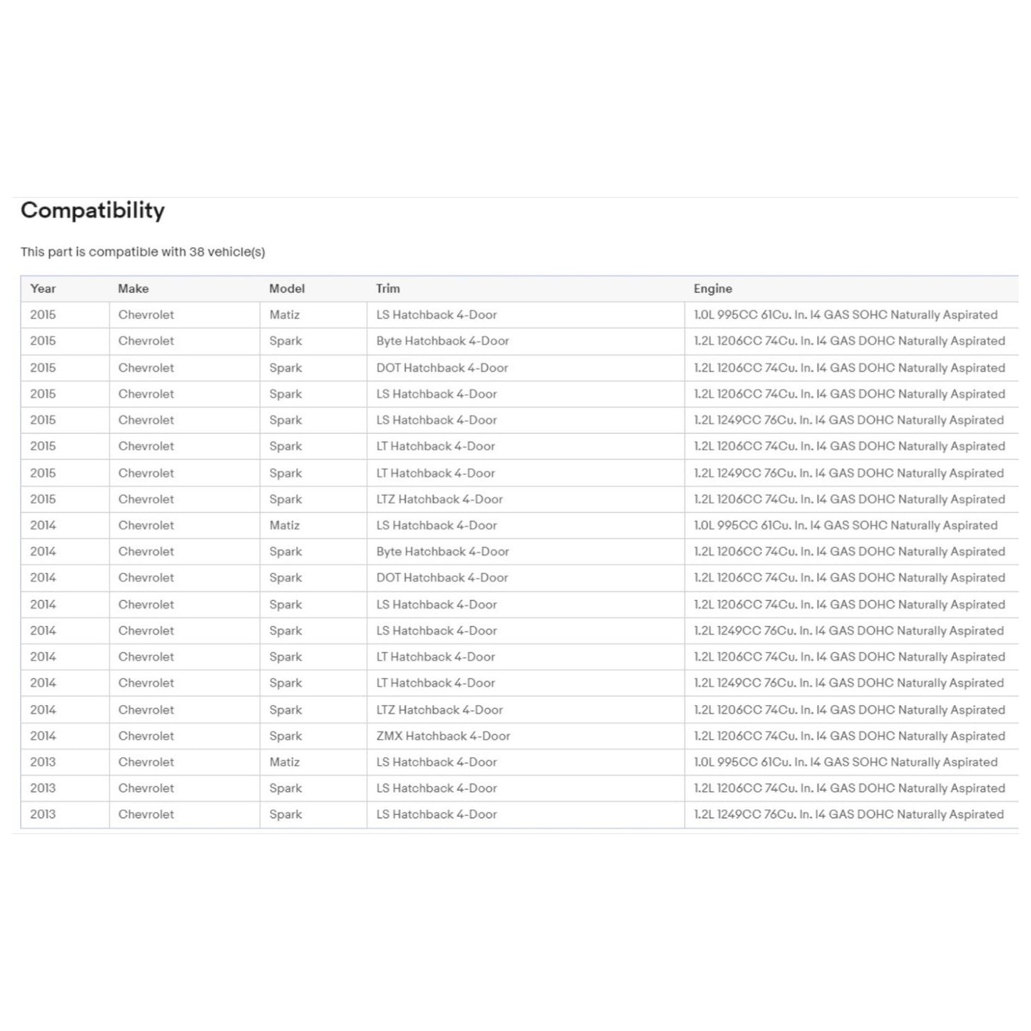 Sensor de Detonaciones / Golpeteo para Carros Chevrolet 1999-2015 | Número de Pieza 4805506 | CCA-SEN-01