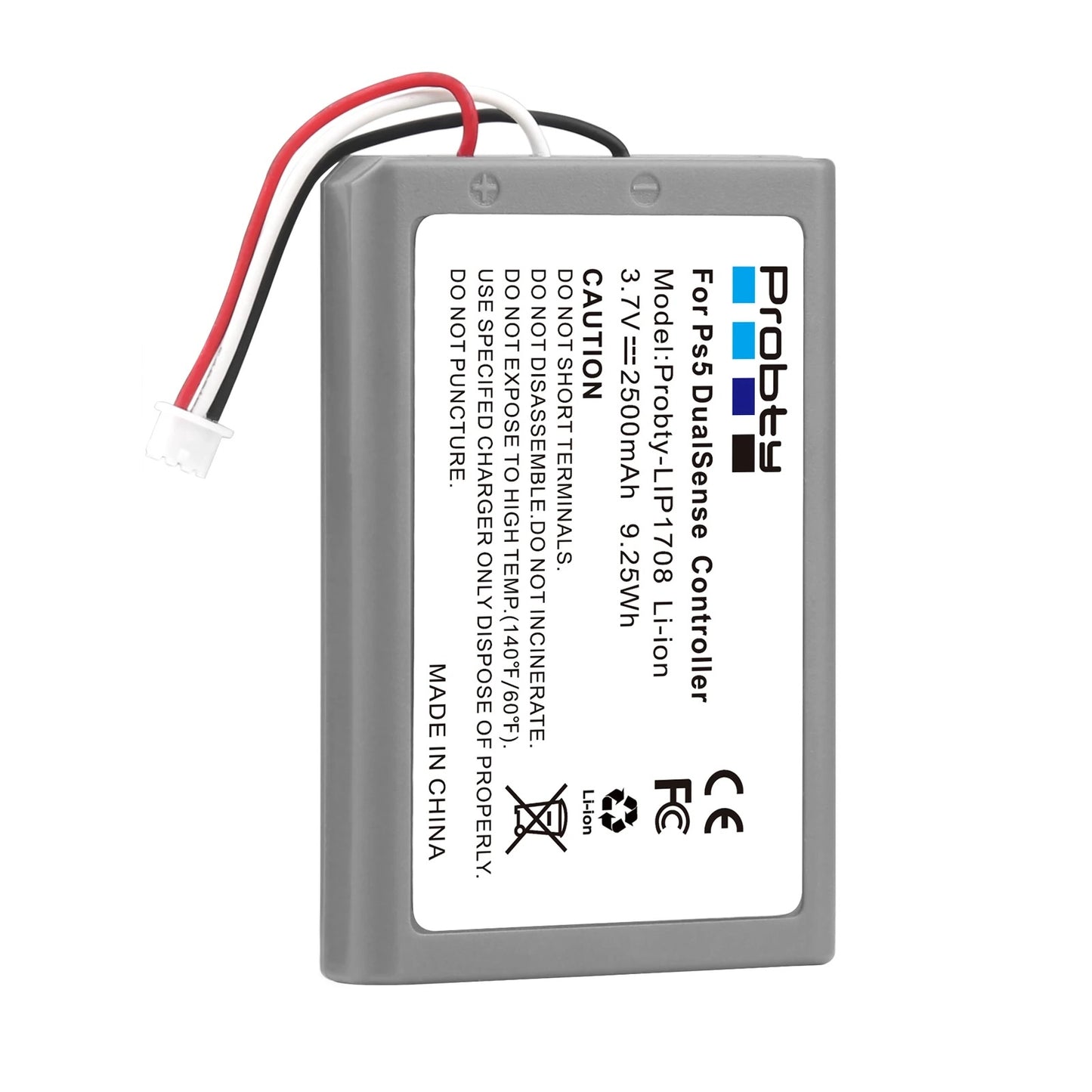 Batería LIP1078 para Control de PlayStation 5 | 3.7V / 2500mAh | CCE-BAT-01