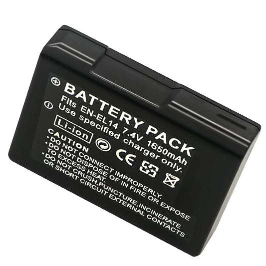 Batería EN-EL14(*R) para Caramas Nikon | 7.4V / 1650mAh | CCE-BAT-05