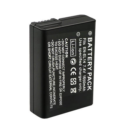 Batería EN-EL14(*R) para Caramas Nikon | 7.4V / 1650mAh | CCE-BAT-05
