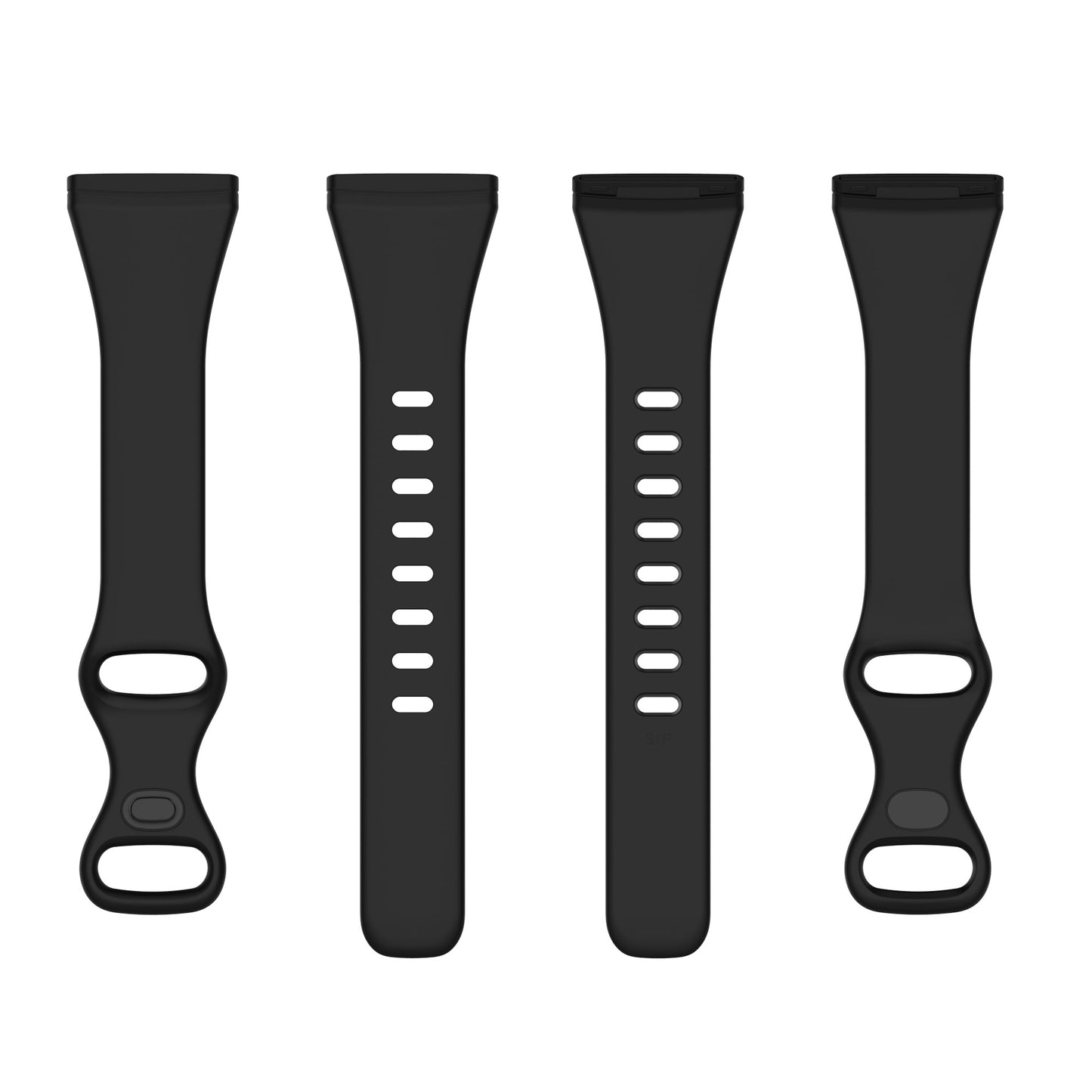 Repuesto de Brazalete para Reloj / Smartwatch Fitbit | Versa 4 / Versa 3 / Sense 2 / Sense | Negro | CCE-COR-34