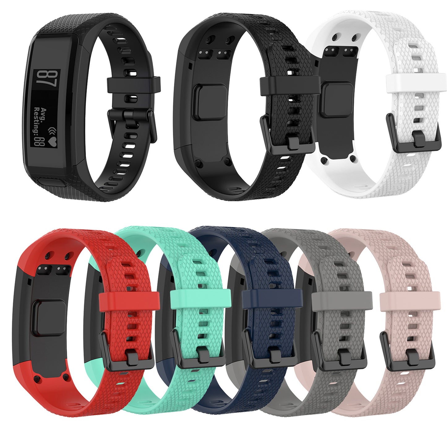 Repuesto de Brazalete para Reloj / Smartwatch Garmin Vivosmart HR | 7 Colores | CCE-COR-88