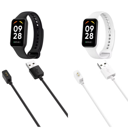 Cable/Clip para Cargar Relojes Redmi / Xiaomi | 100cm | Negro / Blanco | CCE-CUS-35