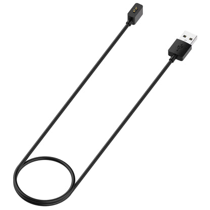 Cable/Clip para Cargar Relojes Redmi / Xiaomi | 100cm | Negro / Blanco | CCE-CUS-35