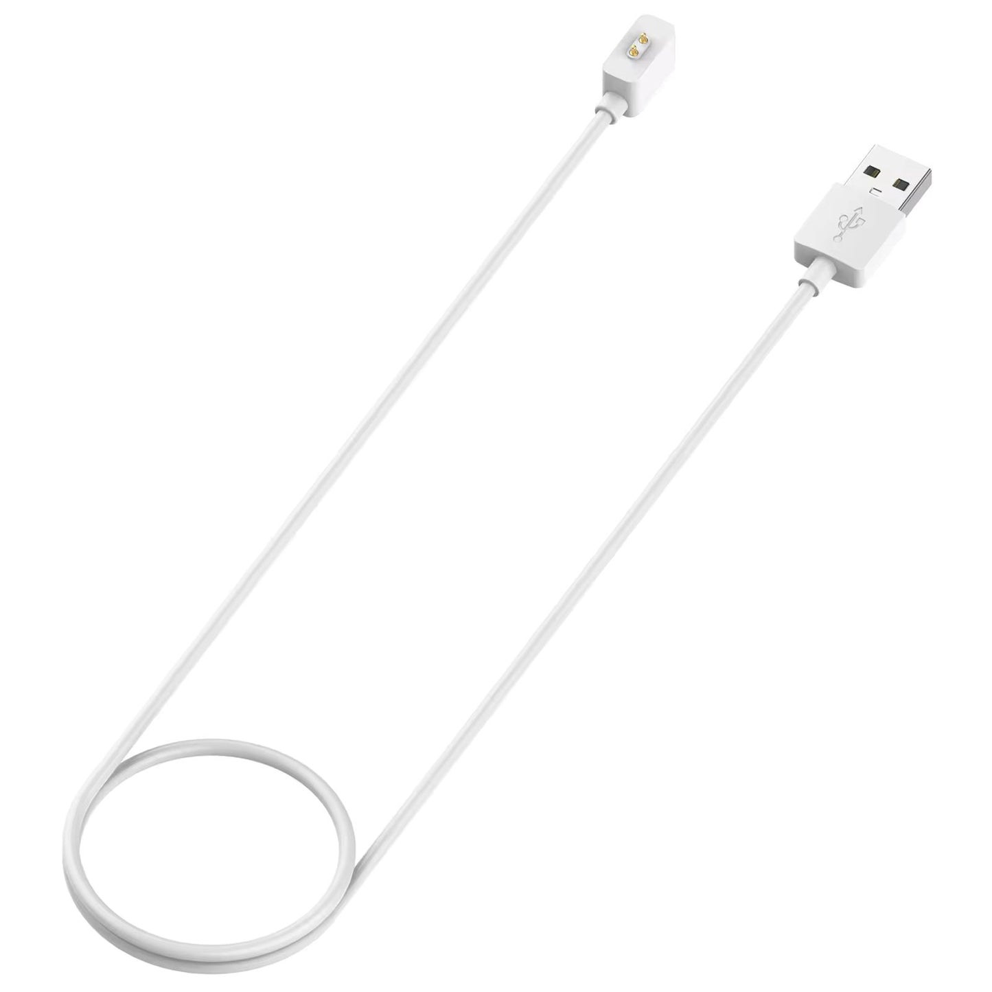 Cable/Clip para Cargar Relojes Redmi / Xiaomi | 100cm | Negro / Blanco | CCE-CUS-35