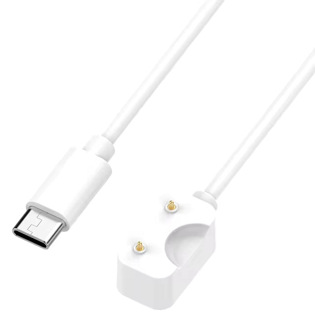 Cable/Clip para Cargar Relojes Samsung Galaxy Fit 3 | USB C / USB A | 1 Metro | Negro / Blanco | CCE-CUS-43