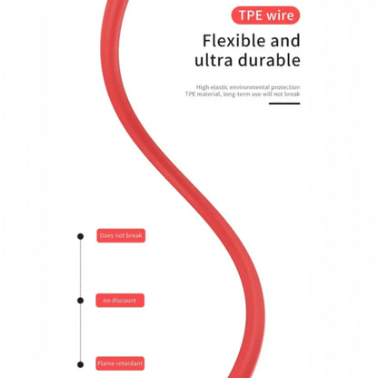 Cable USB para OnePlus | 100W SUPERVOOC | 100cm / 200cm | USB A / USB C | Rojo | CCE-CUS-48