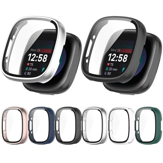 Case / Protector para Reloj / Smartwatch Fitbit | Versa 4 / Sense 2 | 5 Colores | CCE-EST-15