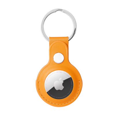 Estuche / Funda / Protector / Llavero para AirTag | Piel Sintética | 13 Colores | CCE-EST-29