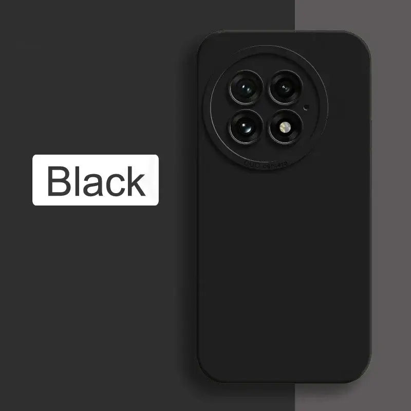 Estuche / Funda Protectora para OnePlus 12 | Diseño Minimalista | Negro / Verde | Silicona | CCE-EST-34