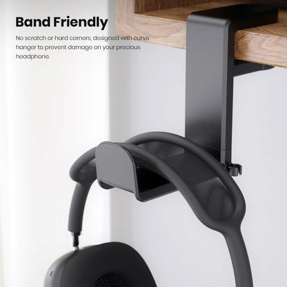 Holder para Audífonos / Headsets | Giratorio 360 Grados | Sin Perforación | CCE-HLD-06