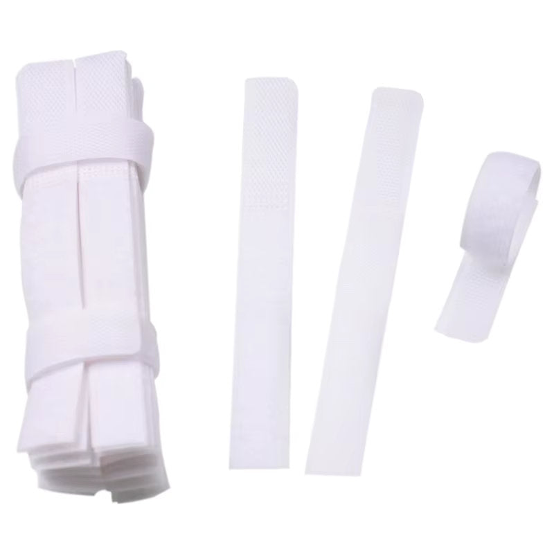 Organizador de Cables / Velcros | 10 Pack | Reutilizables | 2cm x 18cm | 6 Colores | Nylon | CCE-ORG-02