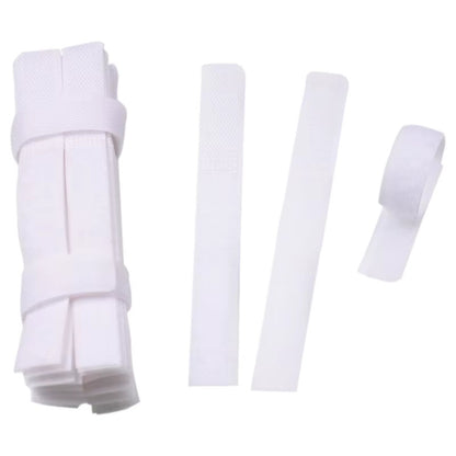 Organizador de Cables / Velcros | 10 Pack | Reutilizables | 2cm x 18cm | 6 Colores | Nylon | CCE-ORG-02