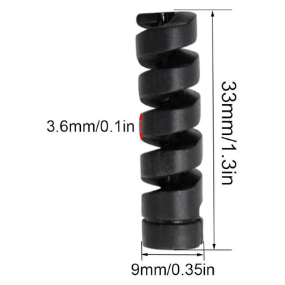 Protector para Cable en Espiral | 4 Pack | Plástico | CCE-ORG-09