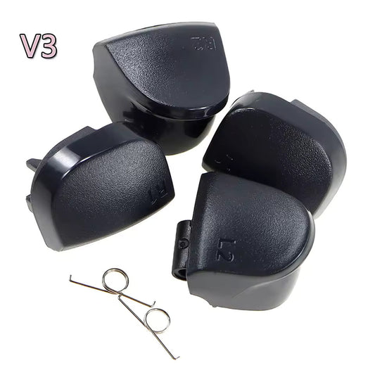 Gatillos de Repuesto para Control de PlayStation 5 V3 (BDM-030) | Negro | 6 Piezas | CCE-PST-06