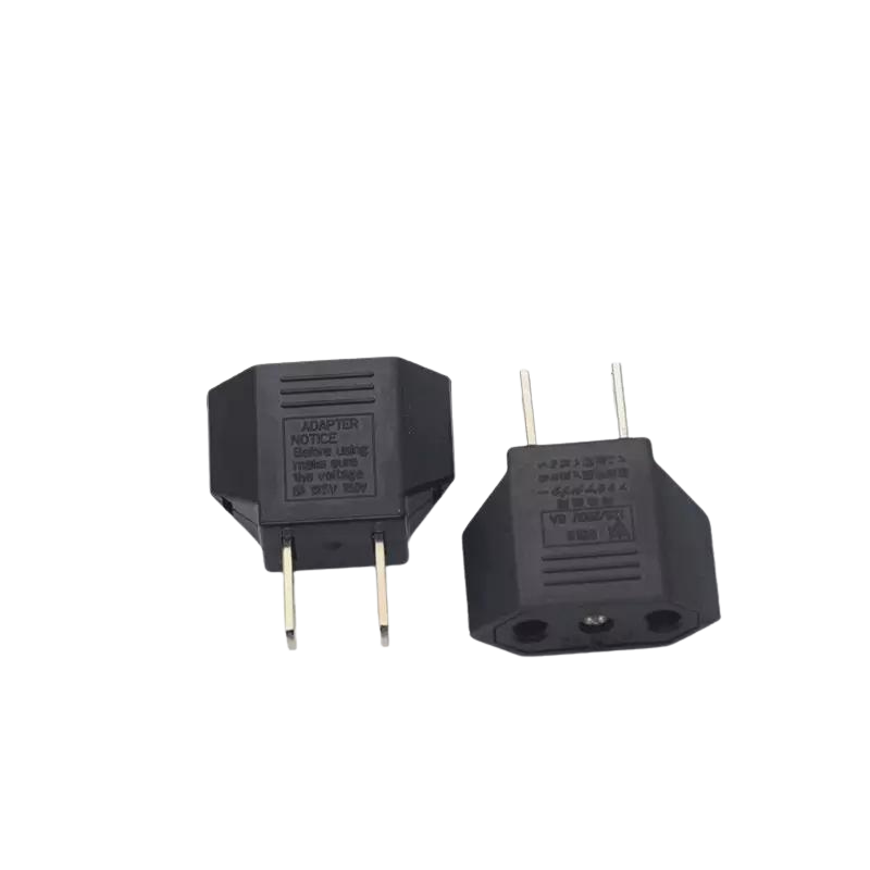 Adaptador Eléctrico | 2 Pack | Conector Europeo -> Conector Americano | 110V / 6A | CE-AD-25